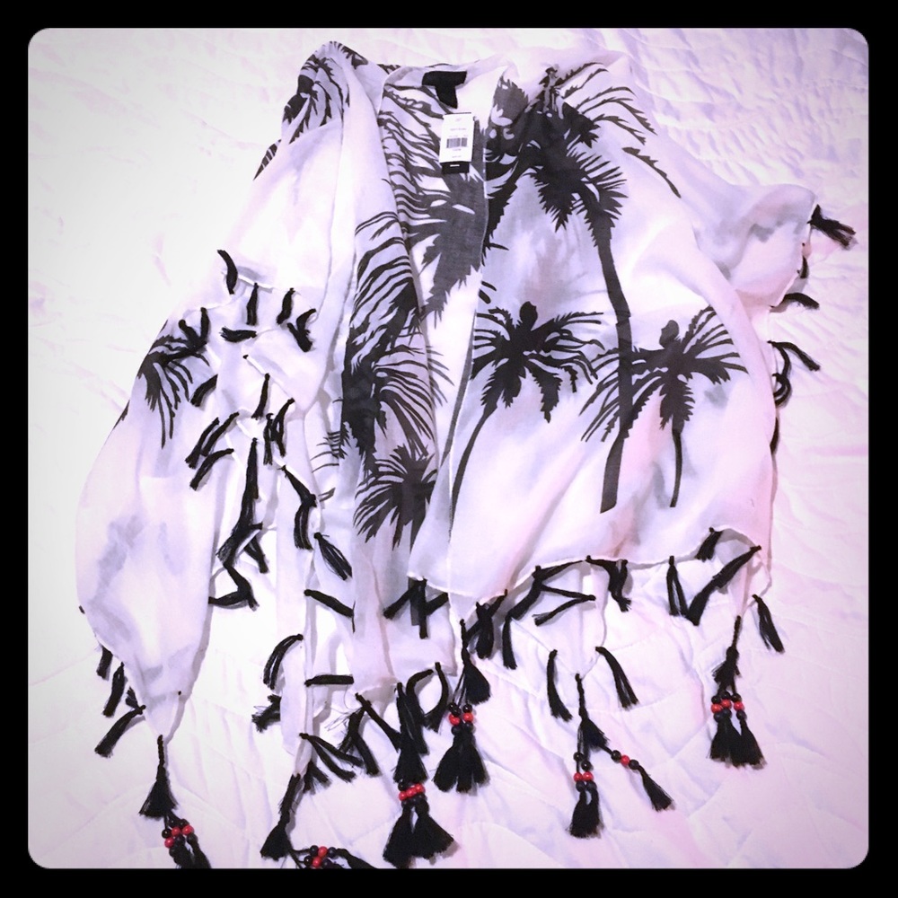 Palm tree kimono